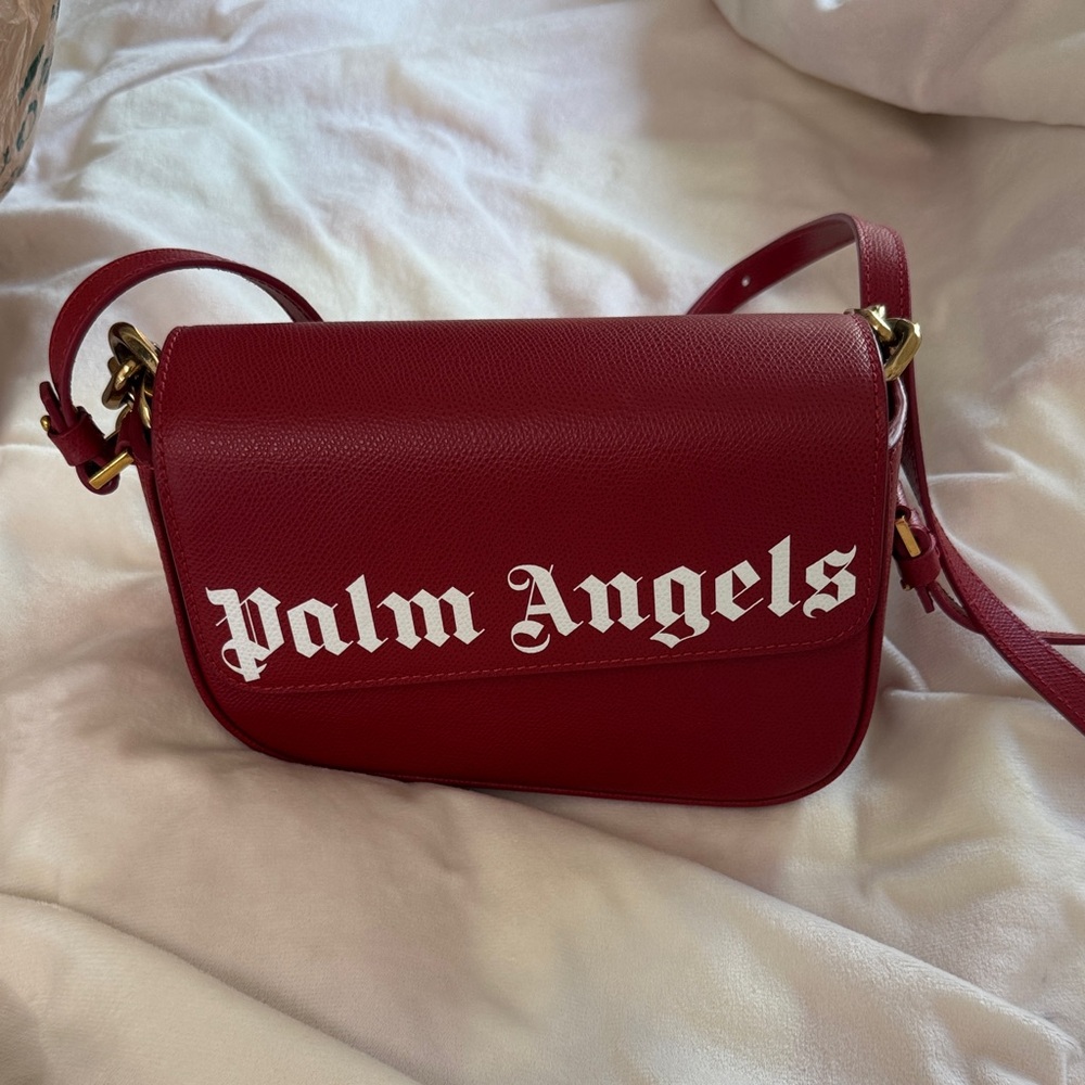 Palm Angels Bold Red Crossbody Bag